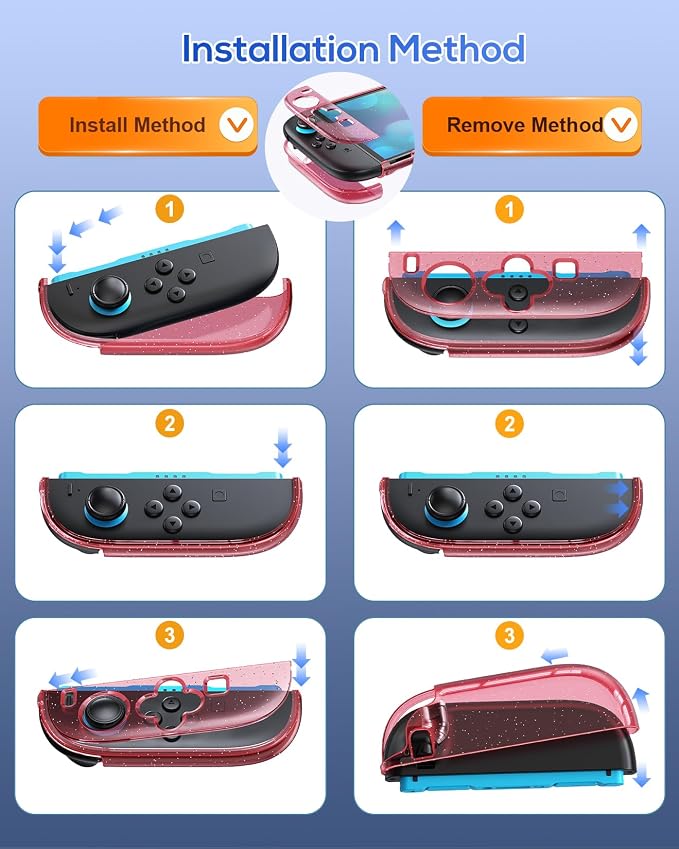 FYOUNG Protective Case for Nintendo Switch 2 2025, Slim Cute Hard Shell - Image 3