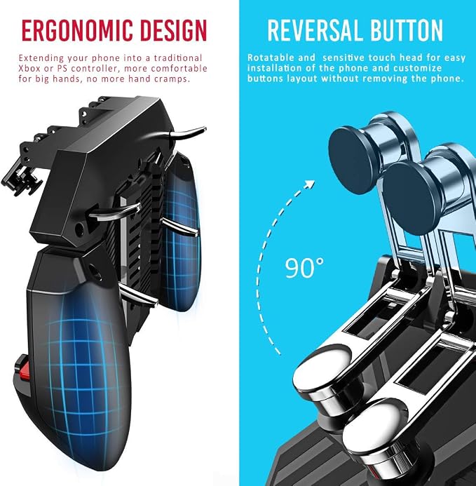 DELAM Mobile Game Controller with Cooling Fan for iPhone & Android - Image 4