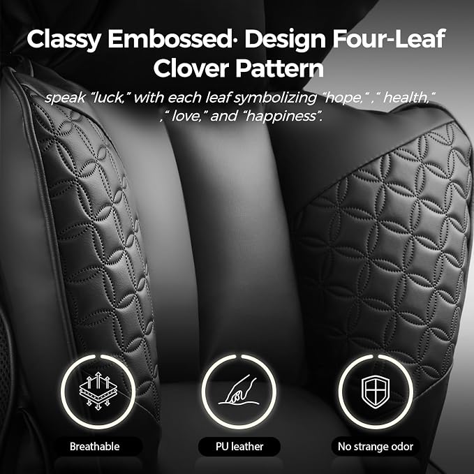 COMHOMA Big and Tall Office Chair Heavy Duty Wide Ergonomic Gaming Chair with Deluxe Embossing Designed Leather with Foot Rest,150°Reclining Adjustable Armrests Pocket Spring Back Support and Pillow - Image 5