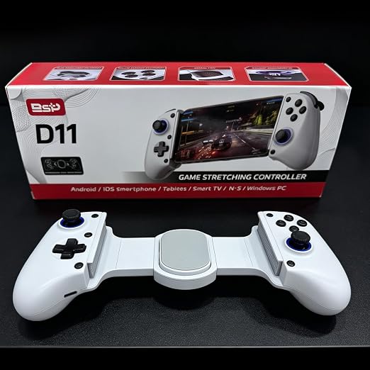 Joso Wireless Game Controller for iPhone/iPad/Android, Phone Controller for Android/iOS/Switch with Hall Effect Triggers, 2 Programmable Back Buttons, Dual Vibration & Turbo, Support Phone Case - Image 9