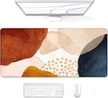 Auhoahsil Large Mouse Pad, XXL Desk Pad, Extened Mousepad 31.5" x 11.8", Non-Slip Rubber Base, Stitched Edges, Superior Surface, Gaming Keyboard Mat, Waterproof Desk Pad, Abstract Stone by Auhoahsil