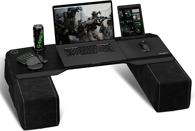 Couchmaster CYBOSS, Extra Wide Laptop Stand for Couch and Bed, Ergonomic Design with Cushions, Lap Desk for Notebooks up to 18 Inches, You are The Big Boss! The CYBOSS! - Image 2