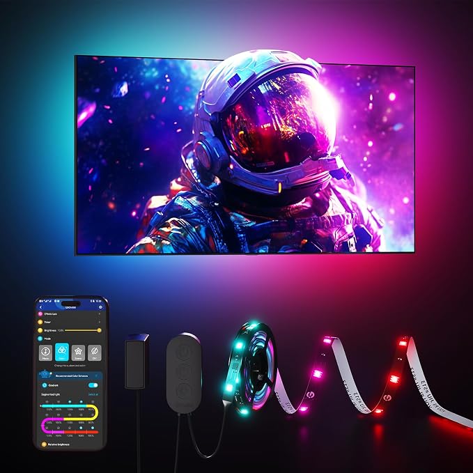 Govee Smart TV LED Backlight Strip, RGBIC for 40-50inch TVs by Unknown