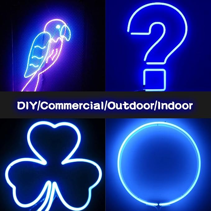 3.28FT RGB Neon Light Strip, 5V USB Led Strip Lights with Touch Controller, Flexible Neon Rope Lights for Bedroom, Party, Home Decor - Image 5