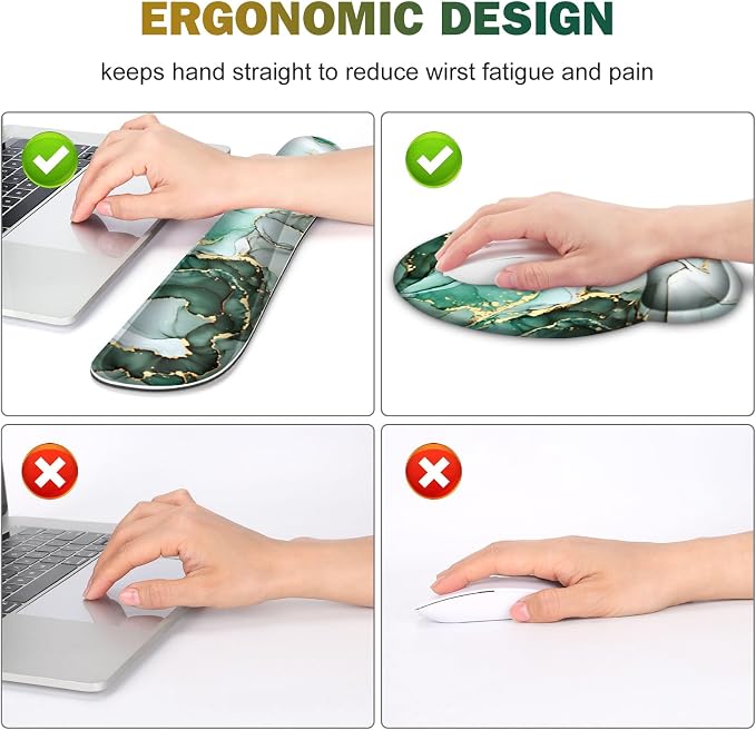 Gaming Mouse Pad, Large Desk Mat, Cute Desk Pad Protector 4in1 XXL Mousepad - Image 4