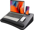 HUANUO Laptop Lap Desk with Cushion, Fit up to 17" Laptop, Black by HUANUO