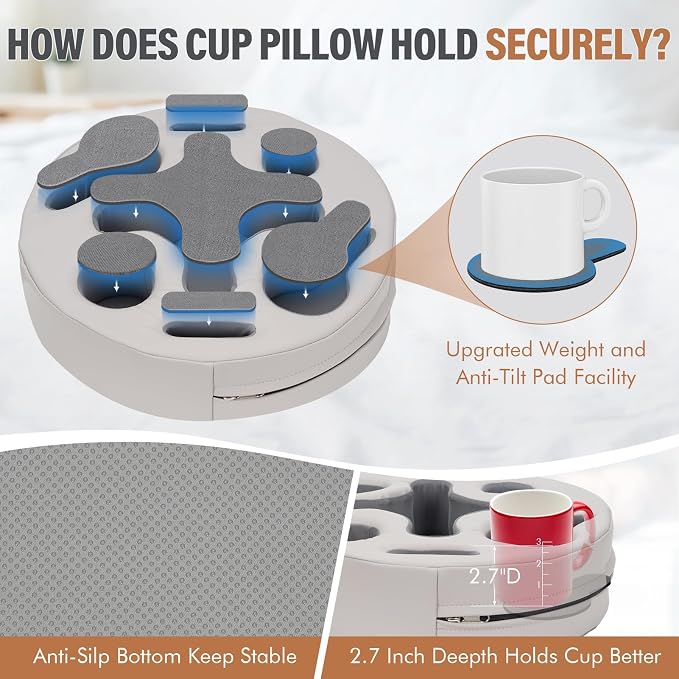 INNO STAGE Couch Cup Holder Pillow - Image 3