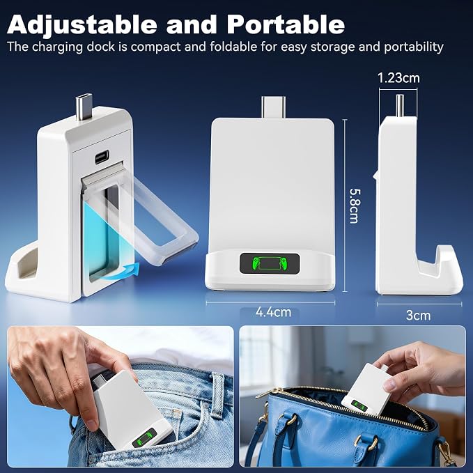 Charging Stand for PS Portal Remote Player, 2.5H Fast Charge Dock Station - Image 5