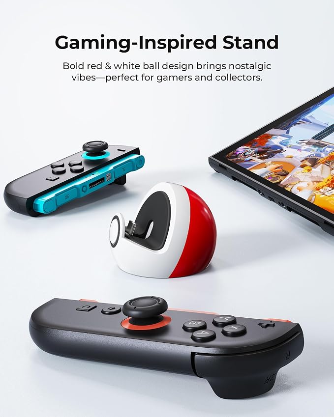 Antank Charging Stand for Switch 2, Switch, Lite & OLED, No TV Output - Image 3