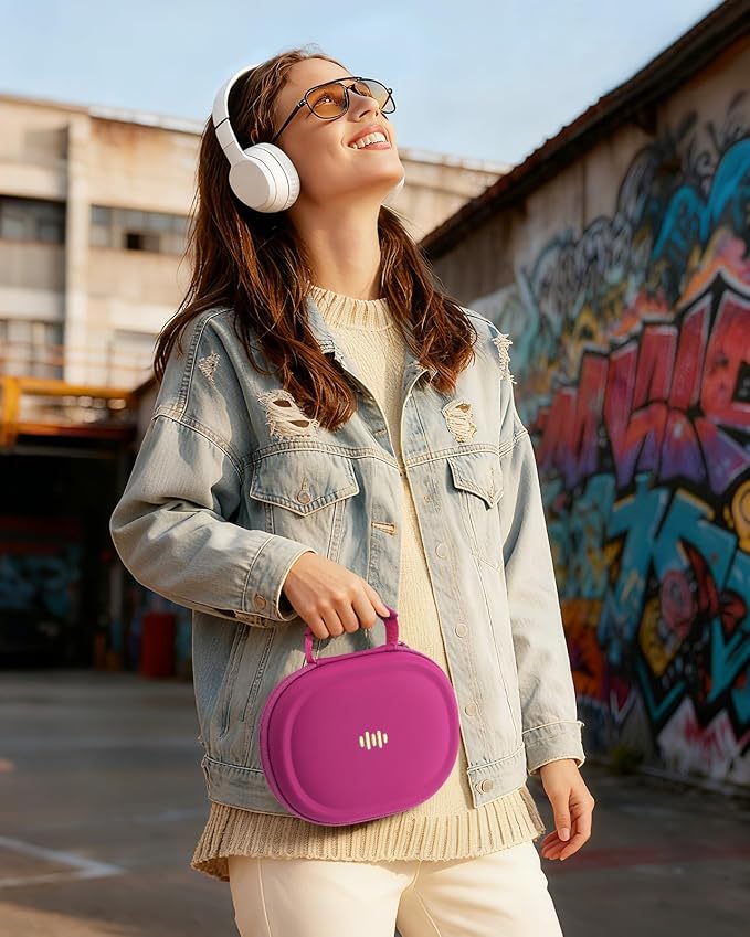 Headphone Case Hard Shell for Bose Quietcomfort/Skullcandy/JBL Tune 720BT/520BT/510BT/Live 770NC/460NC, Super-Slim Upgrade PU Pocket Over-Ear Headset Universal Portable Travel Organizer Bag - Image 6