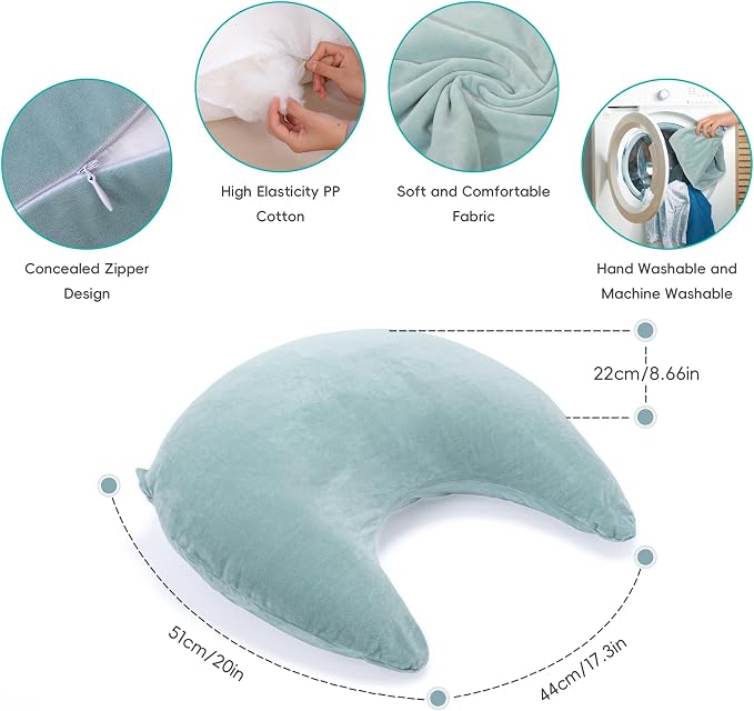 TYYIHUA Gaming Pillow for Lap Arm Rest Gaming, for Reading, Working, Reading Pillow, Lap Pillow - Image 6