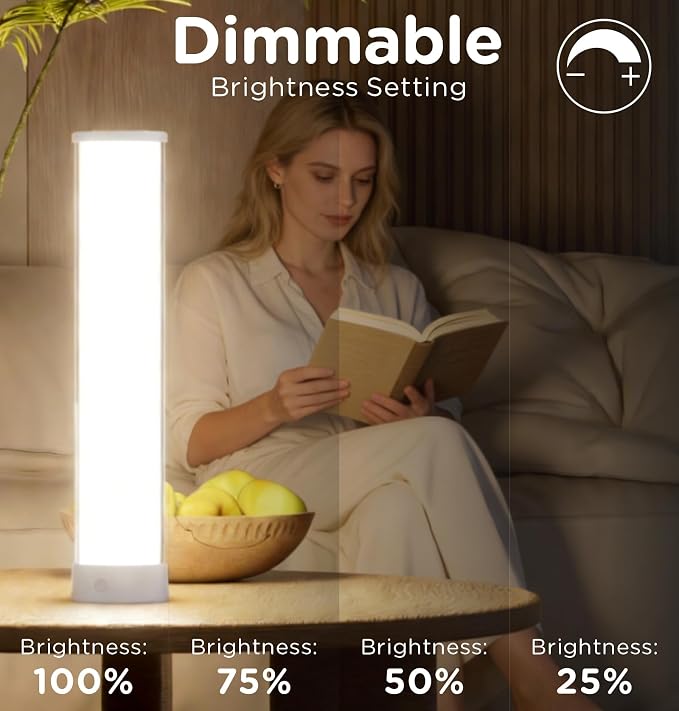 Cordless Table Lamp, RGB Rechargeable, 1500LM Dimmable - Image 5