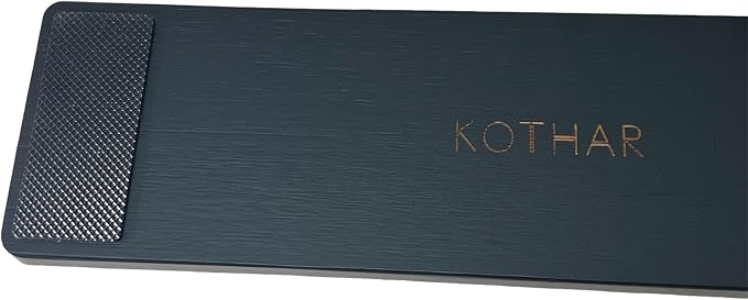 Kothar Wooden Keyboard Wrist Rest (Compact, Black) - Image 5