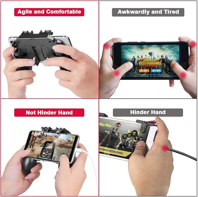 DELAM Mobile Game Controller with Cooling Fan for iPhone & Android - Image 5
