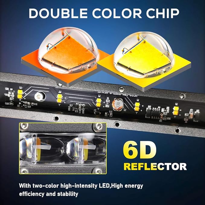 CO LIGHT Led Light Bar Single 44 inch Slim Single Row Lightbar Driving Combo Beam Off Road Fog Work Lights for Truck, Car, Cabin, Boat, ATV, UTV - Image 3