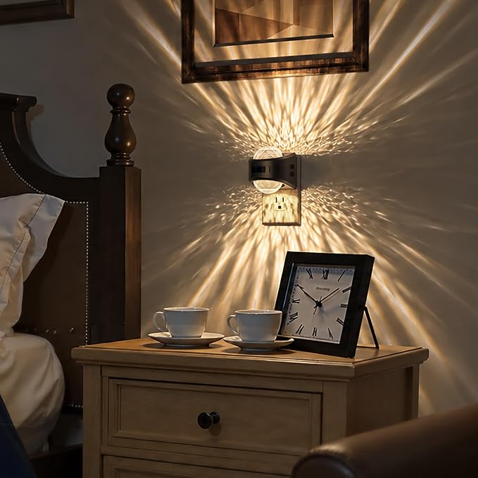 Briignite Motion Sensor Night Light Projector Dimmable Warm White Rotatable - Image 6