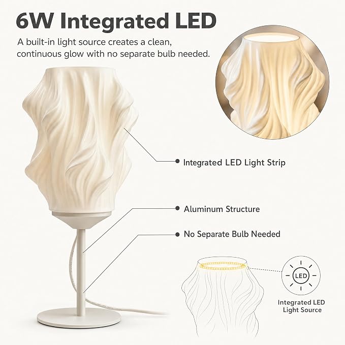 Bedside Table Lamp for Bedroom - Image 3