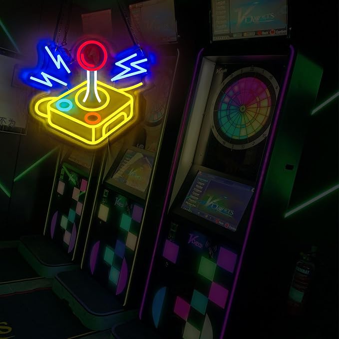 Arcade Gamer Neon Sign, LED Gaming Neon Light Sign for Game Room Wall Decor - Image 7