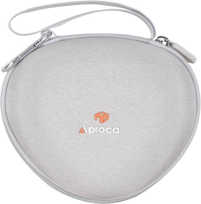 Aproca Kids Headphones Case Compatible with iClever BTH12 / HS19 / BTH26 Kids Bluetooth Headphones, Storage Hard Bag -Grey (Case Only) - Image 2