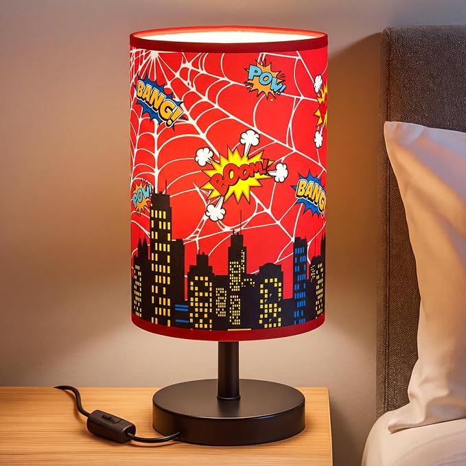 Glooglitter City Table Lamp 3 Colors Dimmable Lights 11.02 x 5.12 Inch Hero Night Light Skyscraper Building Bedside Lamps Decoration for Bedroom Desk Birthday Gifts for Christmas by Glooglitter