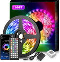 Nexillumi Led Lights for Bedroom 100ft Music Sync Color Changing Led Strip Lights Smart with Remote and App Control Built-in Mic for Party Home Room Decor Luces LED para Cuarto by Nexillumi