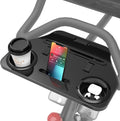 Desk Attachment for Peloton Bike+（Not Bike）, Tray Holder for Phone, Cup, Tablet, Ergonomic Platform Tray（Black） by Qsxou