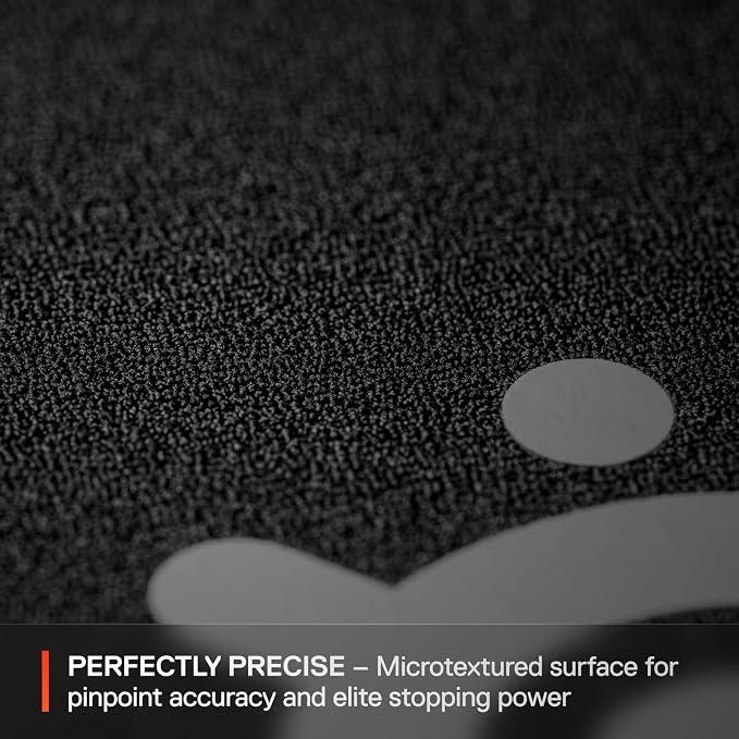 SteelSeries QcK XL Performance Control Gaming Mousepad — Extra Density for a Smooth Glide — Low-Profile Edge Stitching — Non-Slip Neoprene Rubber Base — 15.75 x 34.43 inch — FPS, MOBAs, RTS, MMO - Image 3