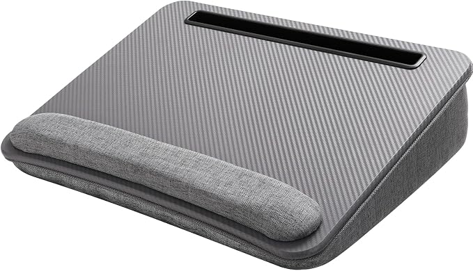 HUANUO Laptop Lap Desk with Cushion, Fit up to 15.6" Laptop, Gray - Image 8