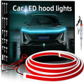YM E-Bright LED Hood Light Strip, 70in Ice Blue Dynamic Scan DRL 12V 1Set by YME-Bright