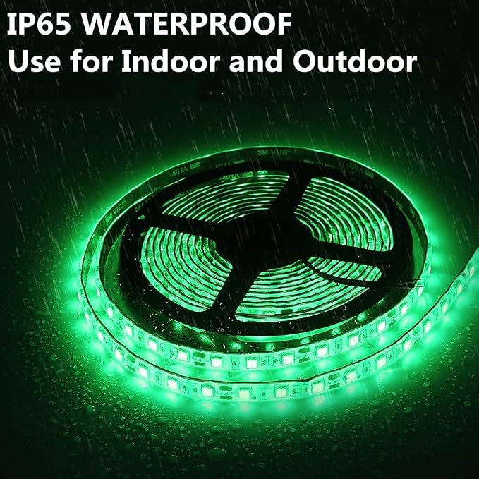 Boat Strip Lights Waterproof 16.4FT, 12v Green Marine Pontoon Boat Lights - Image 4