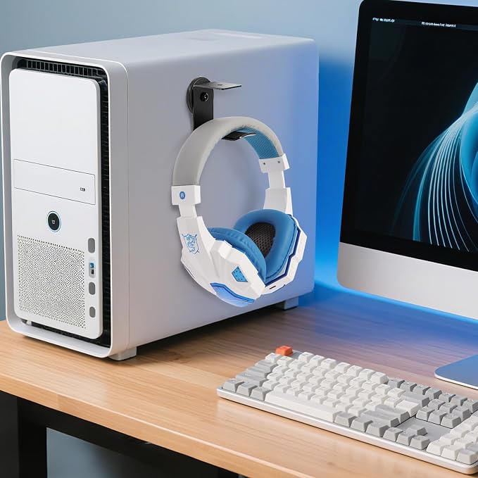 Magnetic Headphone Holder, Aluminum Headset Hook - Image 6