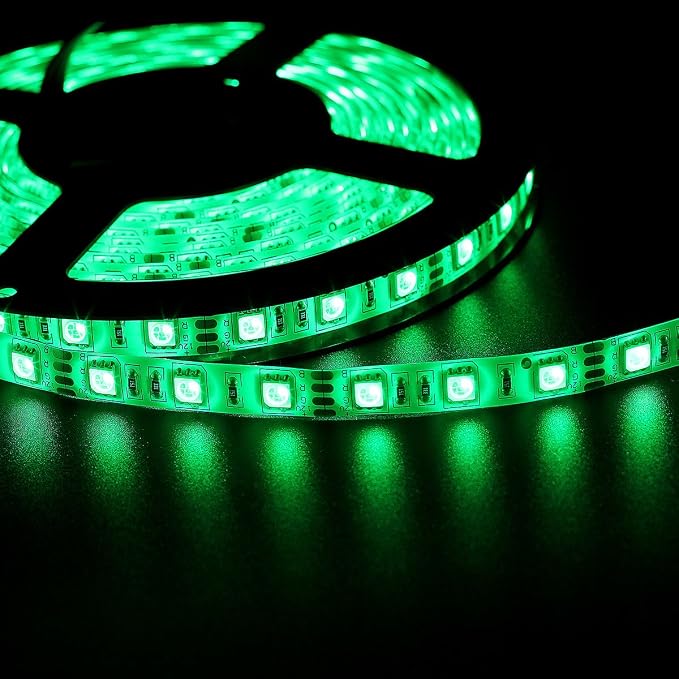 SUPERNIGHT LED Strip Lights Waterproof, RGB Color Changing 16.4ft 300LEDs - Image 7