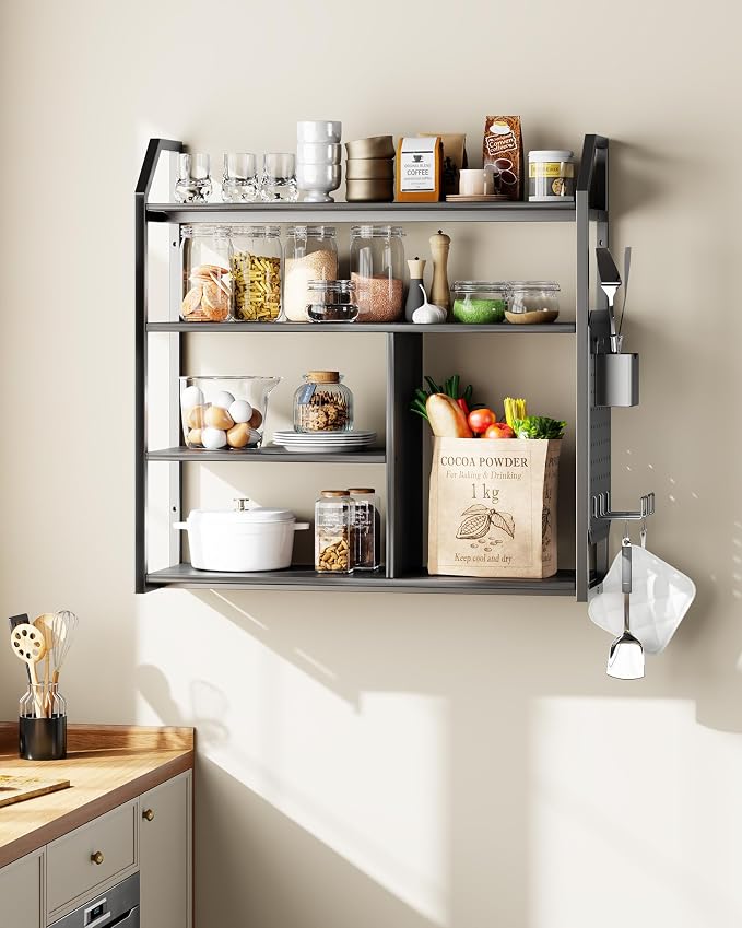Floating Shelves with LED Light, 31.5" Wall Mounted Display Shelf - Image 5