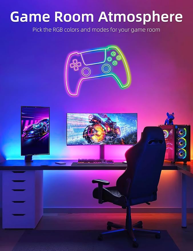 Lamomo LED Neon Rope Lights 32.8Ft, RGB LED Strip Lights Control with App/Remote, Music Sync Color Changing Waterproof Flexible Led Light Strip, Cuttable Gaming 24V Neon Lights for Bedroom Indoor - Image 4