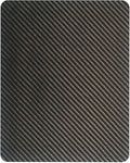 Multipurpose Carbon Fiber Mouse Pad - Hard, Thin, and Lightweight for Office, Gaming, and Daily Computer Use on Desk or Lap (3k Twill, Small) by Banjiang