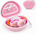 ANKHOH Kids Headphone Case for eKids, for Beats Solo4 Headphones, LightPink by Ankhohstoragehardcase
