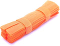 50pcs Cable Ties Reusable Fastening Wire Organizer Cord Rope Holder 7 Inch (Orange) by PASOW