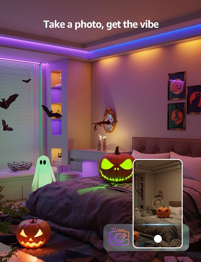 Lepro SE1 AI Smart LED Strip Lights 32.8FT RGB WiFi Bluetooth Lights - Image 4