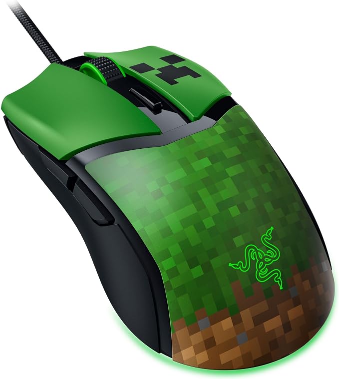 Razer Cobra Wired Gaming Mouse, 58g Lightweight, Minecraft Edition - Image 10