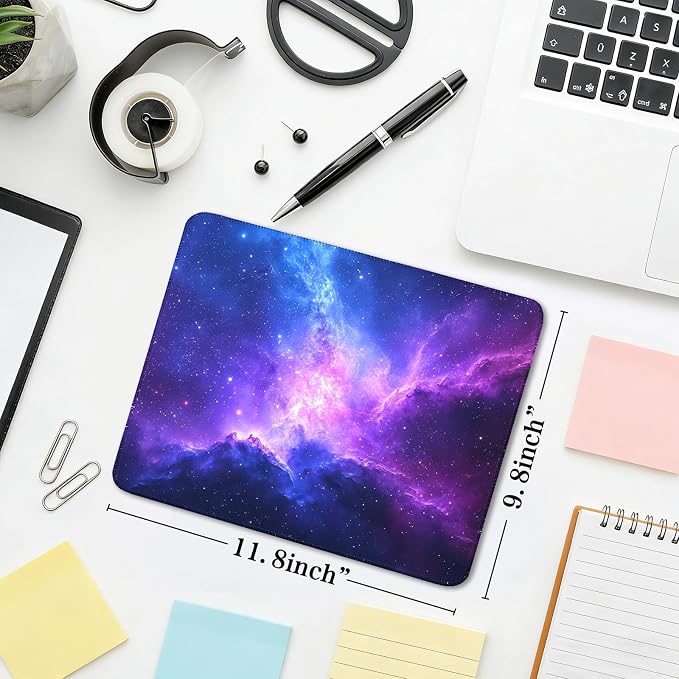Mouse Pad Gaming - Desk Mat for Keyboard and Mouse - Large Mouse Pads for Desk, Gaming Mousepad with Non-Slip Base, Desks Pad (11.8" X 9.8") for Game, Office and Home - Image 5