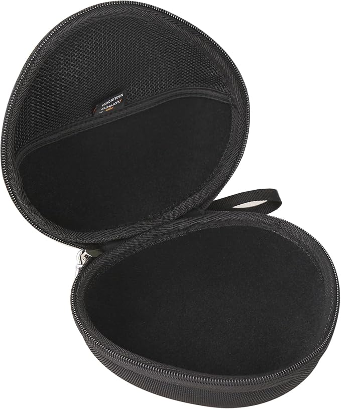 Aproca Kids Headphones Case Compatible with iClever BTH12 / HS19 / BTH26 Kids Bluetooth Headphones, Storage Hard Bag -Black (Case Only) - Image 3