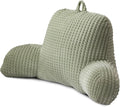 A Nice Night LightGreen 17" Bed Wedge Pillows with Arms for Sitting by ANICENIGHT