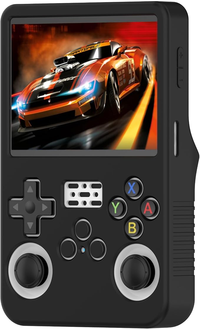 3 Pcs for R36S Handheld Gaming Console Open-Source Arcade Silicone Protective Case – Durable, Anti-Slip, Shockproof Sleeve for R36S Portable Game Console ((3-Pack) - Black, Blue, Grey) - Image 2