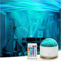 HUMIIEYE Northern Light Projector, Battery Operated Aurora Night Light with Timer Function, 13 Colors Galaxy Lamp Ripple Ceiling Projector Mood Ambient Lighting for Bedroom Adults Kids Room Girl Gift by HUMIIEYE