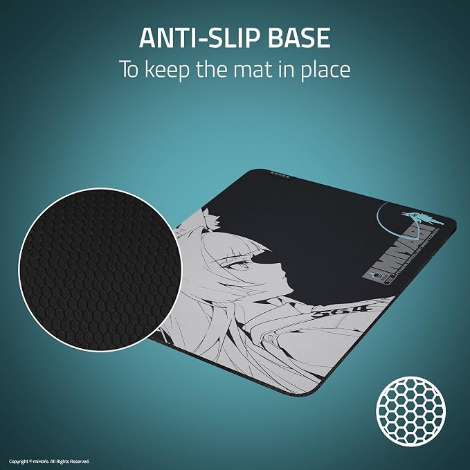 Razer Gigantus V2 Soft Gaming Mouse Pad (Medium), Zenless Zone Zero Edition | Textured Micro-Weave Cloth Surface, Thick, High-Density Rubber Foam, Anti Slip Base - Image 4