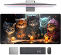 Commander Roleplay Desk Pad Mat Role Gaming XXL Big Mouse Pad Gaming Tabletop Game Gamer Gift - Mousepad XXL Laptop Computer Keyboard Pad with Stitched Edges Anti-Slip Funny Deskpad 31.5x15.7 in by TENG+DA+QING