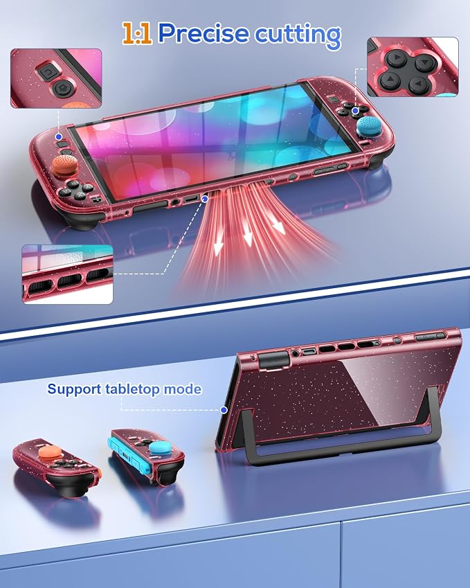 FYOUNG Protective Case for Nintendo Switch 2 2025, Slim Cute Hard Shell - Image 2