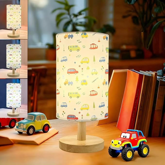 Car Kids Table Lamp,Cute Bedside Lamps for Boys Bedroom Decorative lamp by Unknown