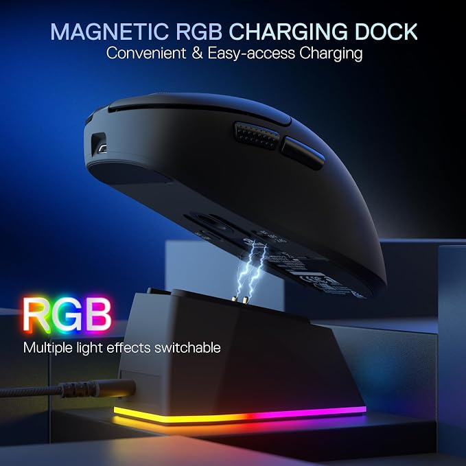 Redragon M998 Wireless Optical Gaming Mouse 24000 DPI Remapping Keys - Image 4