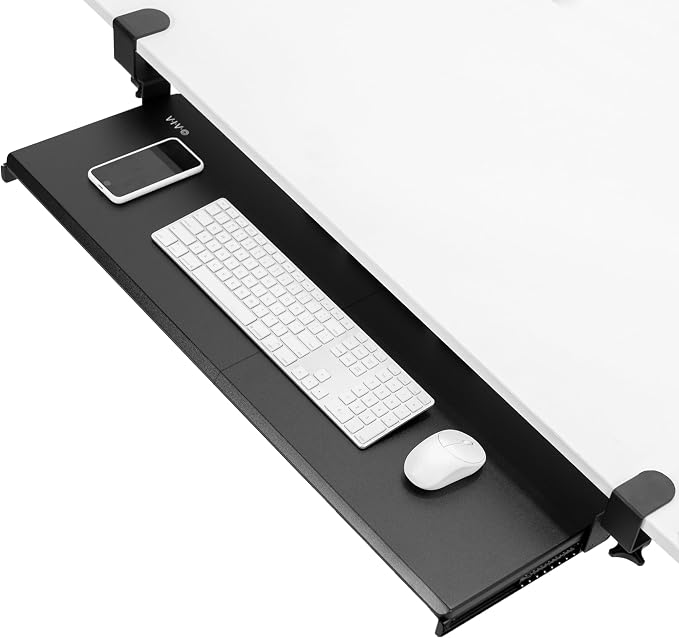 VIVO Black Extra Large 34 x 11 in Under Desk Keyboard Tray, MOUNT-KB15EB by Unknown